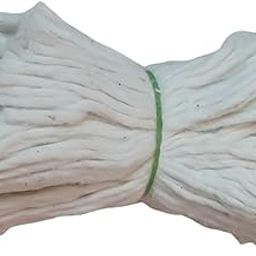 On Blow Cotton 365 Wicks | Diya Batti for Pooja Aarti White | (4 Inch Long, Pack of 4) (Each Pack has 365 Cotton Puja Wicks)-image-43