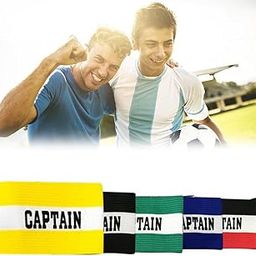 Gmefvr Captain Armband Multi Color Fo Football Volleyball Basketball Cricket Sports Arm Band-image-16
