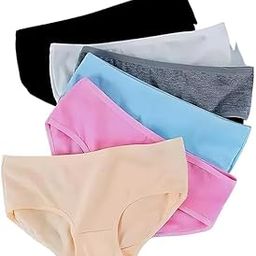 Comfy Cotton Blend Women's Briefs Low Waist Flexi Stretch Multicolor-image-10