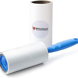 Lint Remover with Handle, Protective Cover, and 2 Refills (120 Sheets) - Sticky Roller Brush for Clothes, Furniture, Carpet, Pet Fur, Dust, and Dirt-image-58