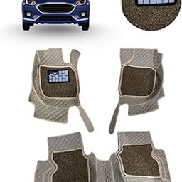 Auto Perfection 7D Car Floor Mats for Swift (2018-2024) | Full Floor Coverage, Durable Design (Beige)-image-50