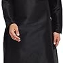 (Since 1958 Men's Off-White and Gold Dupion Silk Dhoti Kurta Set-46