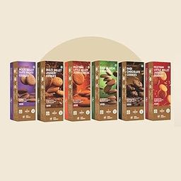 Millet Bank Nutrient-Rich Millet Cookies Combo | No Preservatives, No Artificial Colors, No Refined Sugar | Dairy-Free, No Maida, No Baking Soda, No Transfat | Wholesome Snacking | 6 x 100g-image-3