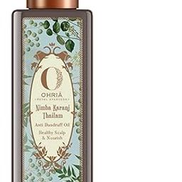 Ohria Ayurveda Nimba Karanj Thailam Anti-Dandruff Hair Oil | Neem, Triphala, Karanj | Scalp Health & Hair Nourishment | For All Hair Types | 50ml-47