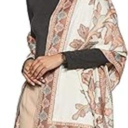 Women's Acro Wool Blend Woven Kashmiri Shawls, Stoles, 100cm X 200cm-image-88