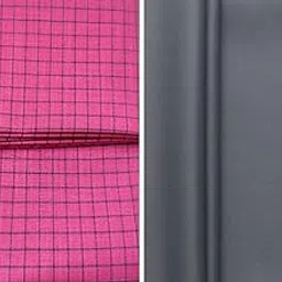 Pri & Su CottLinns Combo fo Cotton Linen Checkered Shirt Fabric 800037 & Trouser 90005-picture-49