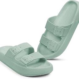 Women Winter Plush Home Indoor & Outdoor Flip Flop Slippers For Girls | Stylish Soft warm Slip on Flat Slide Fur Slipper-image-30