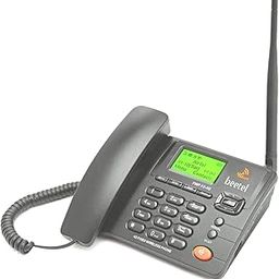 Beetel F3 4G Fixed Corded Landline Phone Wireless Phone with Hotspot, LED Backlight, 2 Way Digital Speaker, Supports 4G Volte, 4G LTE, 3G, 2G (F3)(Black)-image-22