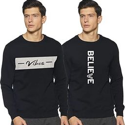 Mens Sweatshirt Combo Pack of 2 1109_M Multicolour-image-86