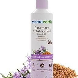 Mamaearth Rosemary Anti Hair Fall Shampoo with Rosemary & Methi Dana for Reducing Hair Loss & Breakage- 250 ml | Up to 94% Stronger Hair* | Up to 93% Less Hair Fall | For Men and Women-98
