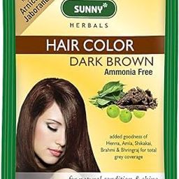 Sunny Health & Fitness Dark Brown Hair Color - Pack of 4 X (20 g)-22