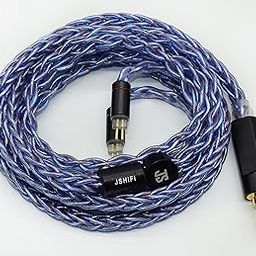 [JSHiFi-Storm] 2 pin 3.5 mm Re-cable, 0.14 inch (3.5 mm) Monocrystalline Copper + Silver Plated Earphone Upgrade Cable 0.78, 2-pin Earphone Replacement Cable (2 pin3.5 mm)-image-58