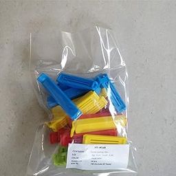 NT-STAR Food Storage Bag Sealing Clips 100% Food Grade, BPA-Free, Mulitcolor,2 Different Size : 8 cm and 6 cm (Pack of 24)-image-6