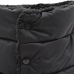 Winter Scarf Down-Cotton Shawl Wrap Thermal Foldable Warmer for Hiking black-picture-37