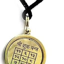 astroghar Shukra Graha yantra Mantra Brass pendant For Men & Women-picture-14