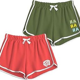 100% Cotton Women Casual Shorts - Printed Short for Gym, Yoga, Cycling, Dance, Summer - Regular Fit (Pack of 2)-image-62