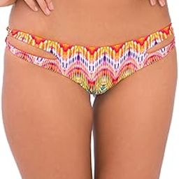 Women's Sun Kissed Laughter Reversible Zig-Zag Open-Side Bikini Bottom-picture-8