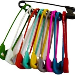 Avanti Creation Multicolor Safety Pins for Girls and Women 1 Inches Small Size (100)-image-34