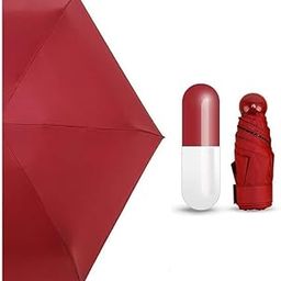 Creative Capsule Case Travel Umbrella Ultra-Lightweight Compact & Foldable Mini Umbrella with Waterproof UV Protection Stylish Pocket-Size Design for Men & Women-17
