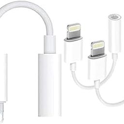 Lightningee to 3.5mm Headphone Jack | Audio Converter Sound Adapter Compatible with iPhone, iPad, iPod | Durable & Lightweight | Plug and Play | Compatible with iOS Devices (Pack of 1 Piece)-picture-16