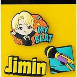 ROYCHE TinyTAN Butter Rubber Lapel Pin (JIMIN) RUBBER PIN BADGE Butter Ver.-picture-21