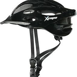 Xcape TrailArmour Cycling Helmet | Adjustable Lightweight Bike Helmet with in-Mould PC Shell, 13 Vents, EPS Liner | Turnfit System (Black, M)-image-91