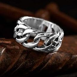 Sterling Silver Twisted Chain Huggie Hoop Earrings, Small Size For Men & Boys Pack of 1 pair-image-96