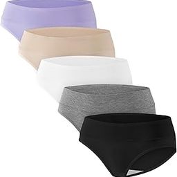 Womens Maternity Panties Foldable Maternity Underwear Under Bump Pregnancy Postpartum Brief Pack of 5-image-53