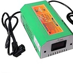 EVLIYA EV SCOOTY & Bike Chargers 60 Volt / 6 Amp / 73 Volt Auto Battery Cut (3 PIN T-Type Connector) with Digital Display (Lithium Battery Charger) Suitable for All e-Vehicles-62