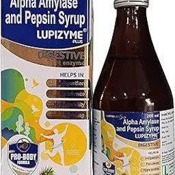 Lupizyme Plus Digestive Enzyme Syrup – 200ml | Alpha Amylase & Pepsin for Indigestion, Flatulence & Hyperacidity (Pack of 2)-image-70