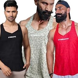 Mens Workout Stringer Tank Tops Fitness Gym Training Bodybuilding Vest-image-27