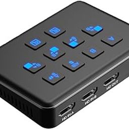 Dual HDMI Capture Card with Stream Switcher, Stream and Record in 1080p60 Video Capture Card for Gaming Live Streaming Video Recorder on Xbox Series X/S, PS5/PS4/Pro, OBS and PC/Mac-14