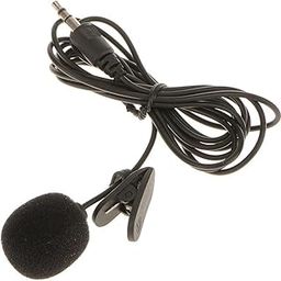 Drumstone Professional Mini Microphone 3.5mm Omnidirectional Condenser Clip on Noice Cancelling Lav Mic for Smartphones, Laptops, YouTube, Interview, Studio, Video Recording, Black-26