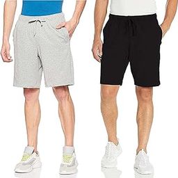 Men's Regular Fit Shorts with Zip Pocket Pack of 2-image-63