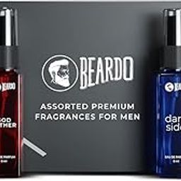 Beardo Perfume for Men - Premium Giftset 4x8ml | Black Musk, Godfather, Dark Side & Whisky Smoke | Eau De Perfume | Strong & Long Lasting Fragrance | Valentines day gift for husband | Gift for boyfriend | Gift for Men-image-13