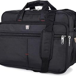 38 Ltrs, 18 Inch Large size Polyester Messenger Bag, Multipurpose Bag For Mechanics, Electrician & Technician/Tool Bag/Shoulder Bag, office Bag with 5 Pockets & Compartments - Black-picture-10