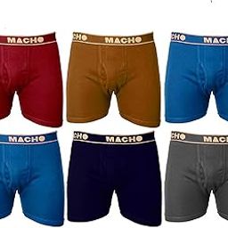 Men's Long Cotton Fine Trunk Pack of 6 (Multi Color ) (Size :85 CM)-image-41