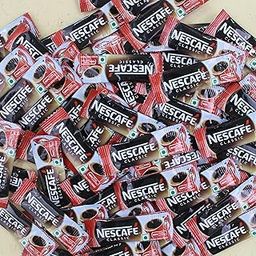 Nescafe Classic Coffee, Nescafe Instant Coffee Sachets Pack Of 100, Classic Instant Coffee, 100 Grams-image-1