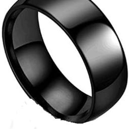 18k Stainless Steel and Gold Ring for Men-image-117