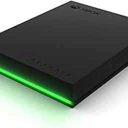 Seagate Game Drive for Xbox 4TB External Hard Drive Portable HDD - USB 3.2 Gen 1, Black with Built-in Green LED bar, Xbox Certified, 3 Year Rescue Services (STKX4000402)-image-3