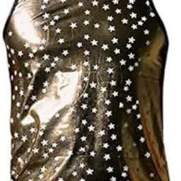 ecomistiq Men's Underwear Stars Vest Tops Gold XL|Clothing Shoes & Accessories | Mens Clothing | Underwear-picture-43
