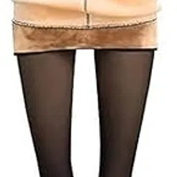 blackrod Invisible Fleece Warm Stockings Transparent Look with Inner Thermal Lining 28/30/32/34-picture-25