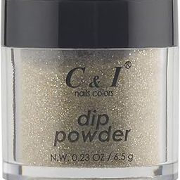 C & I Dipping Powder, Nail Colors, Gel Effect, Color # 62 Gold Coast, 0.23 oz, 6.5 g, Pearl Shine Color System (1 pc)-image-9
