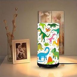 DEC ABODE Digital Printed Table Lamp for Home Decor, Highly Digital Printed Desk Lamp with Lacquer Coating Small Size 5 * 9" Table Lamp for Bedroom-image-116