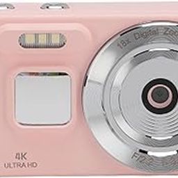 Portable 64MP 18x Zoom 4K Digital Camera Autofocus Vlogging Camera Compact Travel Camera (Pink)-image-72