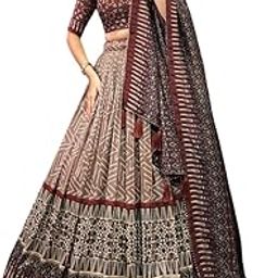 Women's Trending Designeer Tussar Silk Lehenga Choli Print with Foil Work With Unstitched Blouse Patola Print Adorned with Foil Work For Navrati || Wedding-image-85