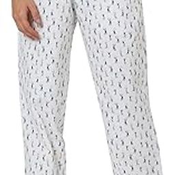 White Cotton Regular Fit Men Pyjamas-picture-1