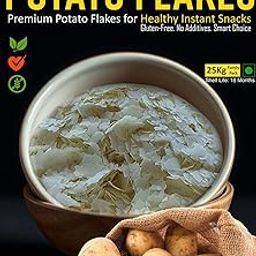Instant Mashed Potatoes & Aloo Flakes | AspKom Potato Flakes for Cooking & Fasting | Gluten-Free, No Boil, No Peel | Keto & Vrat Friendly | Navratri Special (400g Pack)-image-19