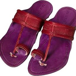 Bold Hues for The Modern Man: ColorBurst Classic Kolhapuri Chappals-image-7