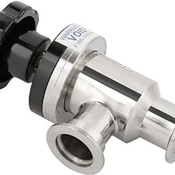 SIK Bellow Valve, Vacuum Isolation Valve Good Sealing Fluororubber 304 Stainless Steel for Light Industry (433-image-3
